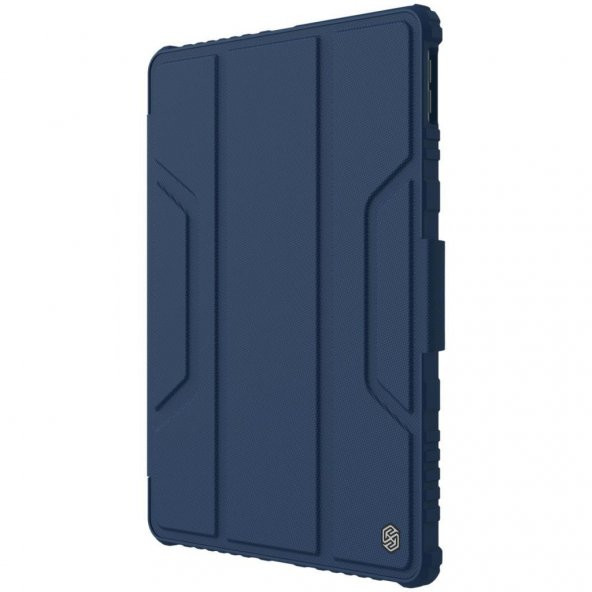 Nillkin Apple iPad 10.2 2019/2020/2021 Uyumlu Tablet Kılıfı -Safir Mavisi - 2
