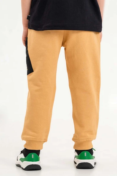 Fileli Cep Lastikli Bel ve Paça Erkek Çocuk Eşofman Altı - 10