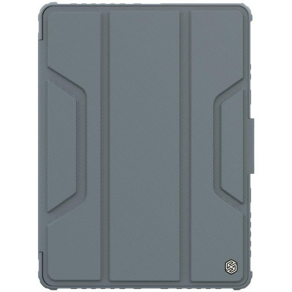 Nillkin Apple iPad 10.2 2019/2020/2021 Uyumlu Tablet Kılıfı -Gri - 3