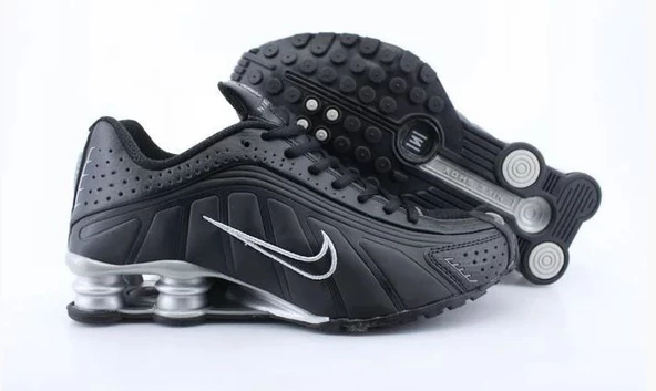 Nike shox R4 Siyah - 2