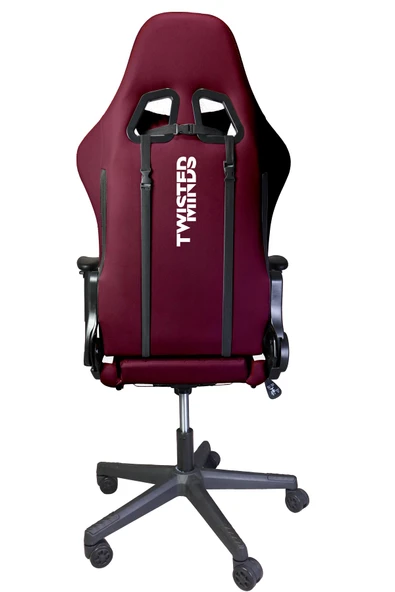 TWISTED MINDS TM8250-WM COMFORT E-SPOR OYUNCU KOLTUĞU - BORDO  BEYAZ - 2