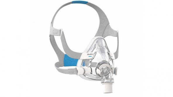 ResMed AirFit F20 CPAP BPAP Silikon Tam Yüz Ağız Burun Maskesi - Orta Boy / Medium