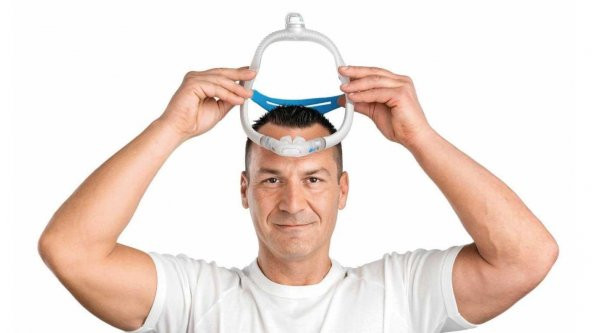 ResMed AirFit P30i Silikon CPAP Burun Yastık Maskesi - Standart Boy / STD - 3