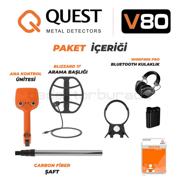 Quest V80 Dedektör - 2