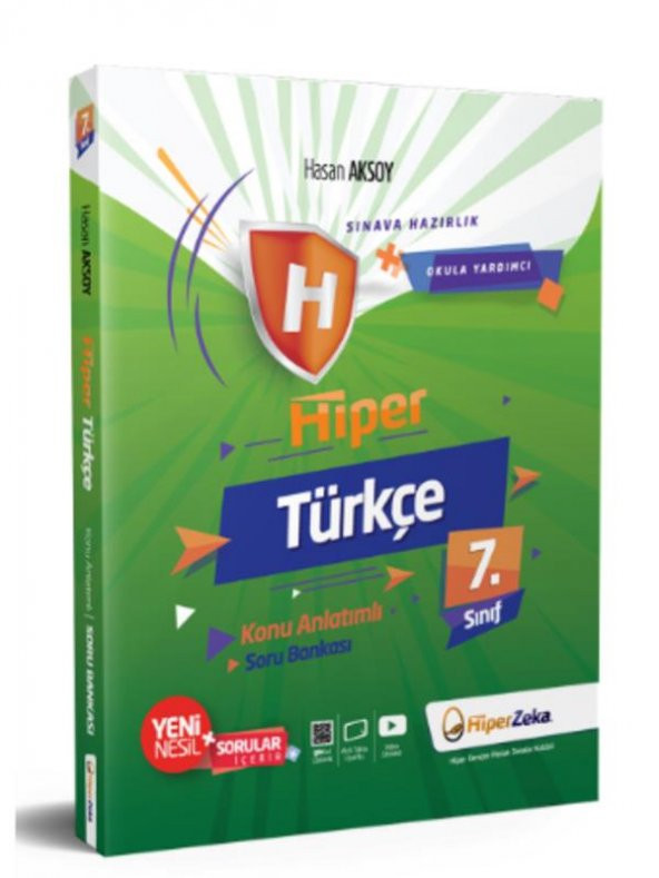 Hiper Zeka 7. Sınıf Hiper Türkçe Konu Anlatımlı & Soru Bankası