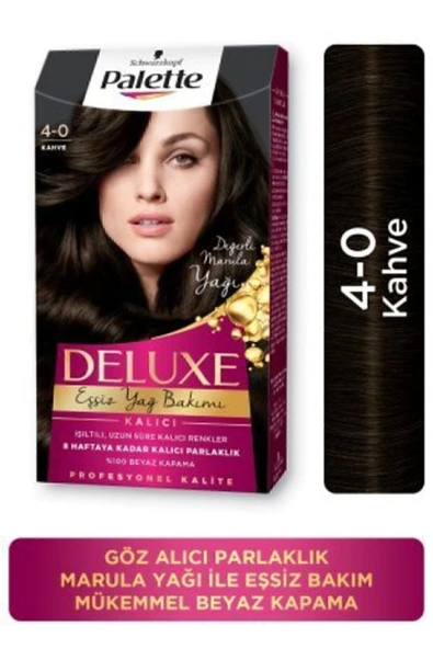 Palette Deluxe Kit Saç Boyası-4.0-kahve