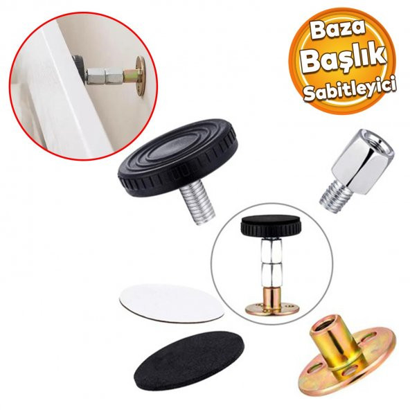 Baza Başlık Sabitleyici Yatak Kanepe Koltuk Duvar Sallanma Engelleyici