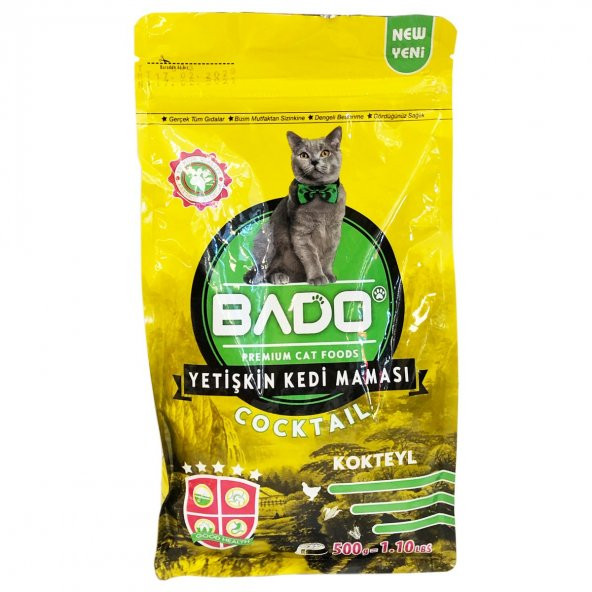 Bado 500 Gr Kedi Maması Yetişkin Kokteyl