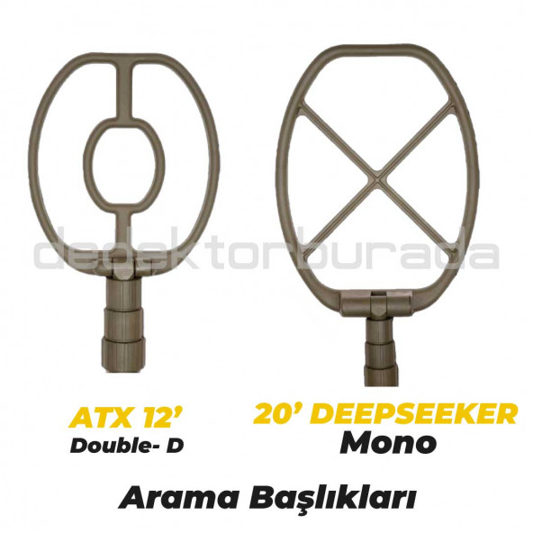 Garrett  ATX Basic Altın Dedektörü + 20'' Deepseeker Mono Arama Başlığı - 4