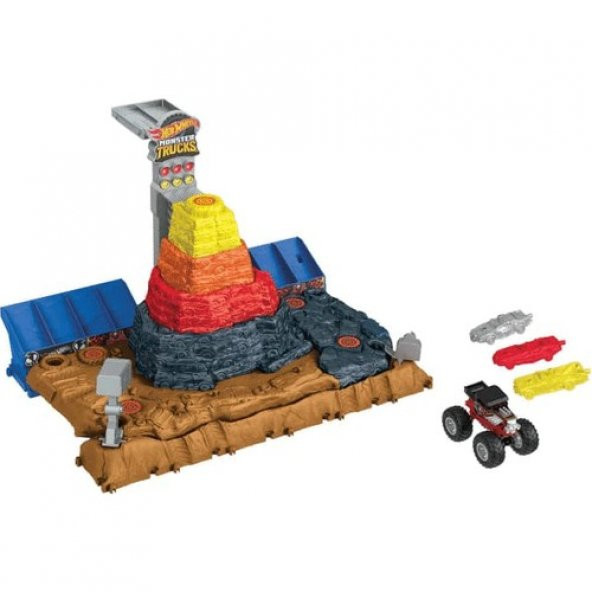 Hot Wheels Monster Trucks Muhteşem Çarpışma Arenası HNB96 - 2