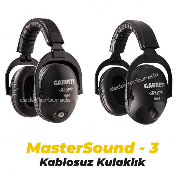 Garrett Ace Apex Dedektör Raider Başlıklı (22x28cm) MS-3 Z-LYNK Kablosuz Kulaklıklı - 5