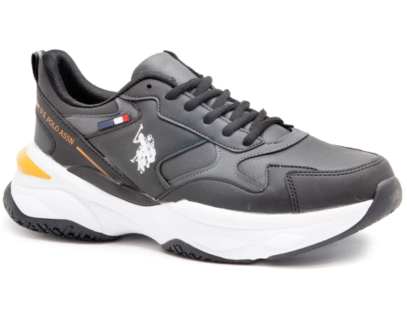 U.S. Polo Assn. 24K Solıdar Siyah Erkek Ayakkabı Ayakkabı Spor ürün görseli