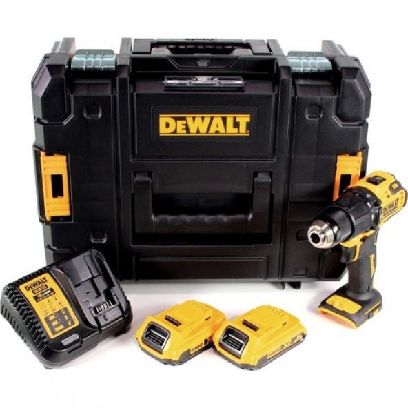 DEWALT DCD709D2T 18V ÇİFT AKÜLÜ DARBELİ MATKAP