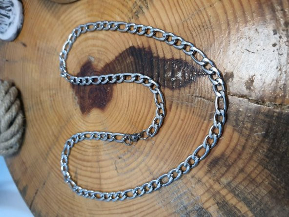 JTAW24ÇEK1378 JANTİ ERKEK KOLYE PASLANMAZ ÇELİK 316L GURMET TASARIM GARANTİLİ - 3