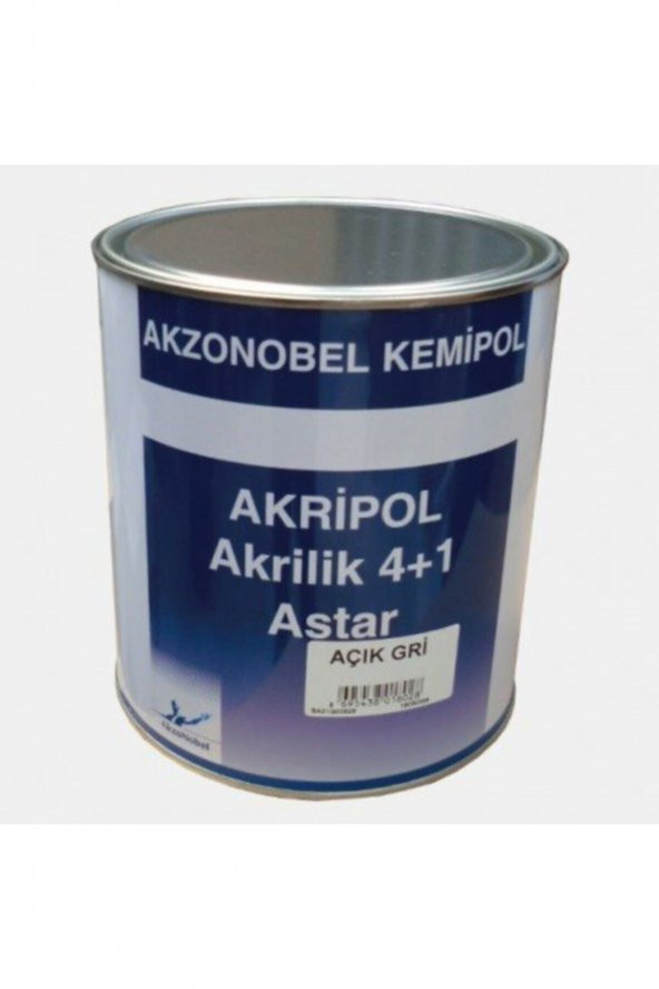 Akripol Akrilik 4+1 Astar Açık Gri 2,5 lt