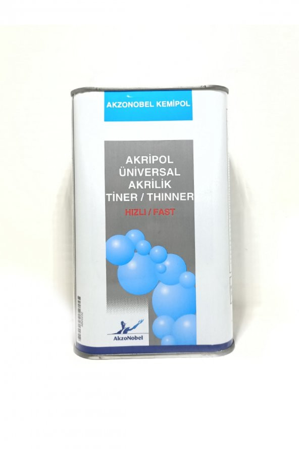 Akzo Nobel Akripol Unıversal Akrilik Tiner Hızlı Fast 1 Lt