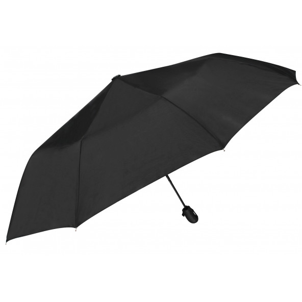 Rubenis Cherry Şemşiye 10 Telli Otomatik Siyah Desenli