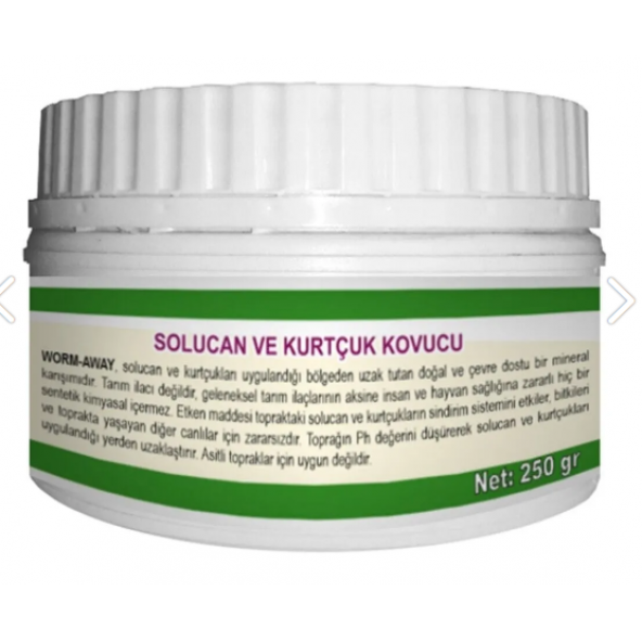 Gardinarium WORM-AWAY / POWDER (Solucan-Kurtçuk Kovucu) 250 gr - 2