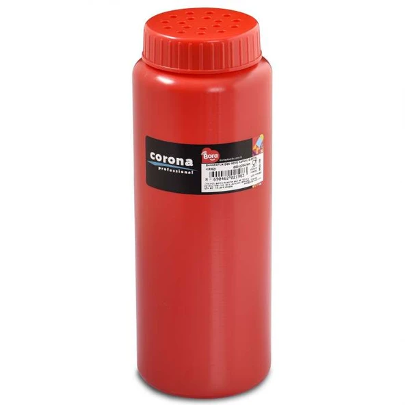 Baharatlık Şişe Geniş Kapaklı 950 ml Kırmızı BO2198 ürün görseli