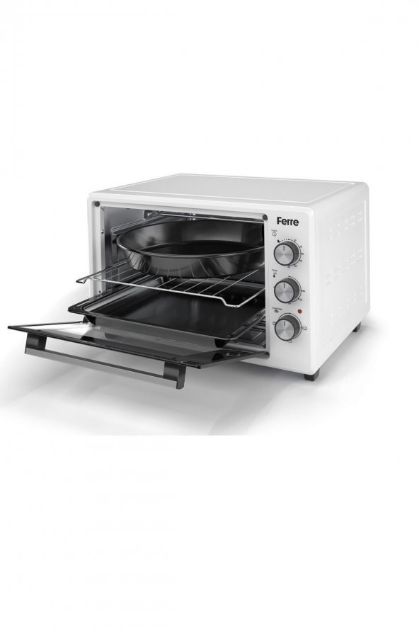 Ferre 35-300-M Beyaz Mini Fırın - 2