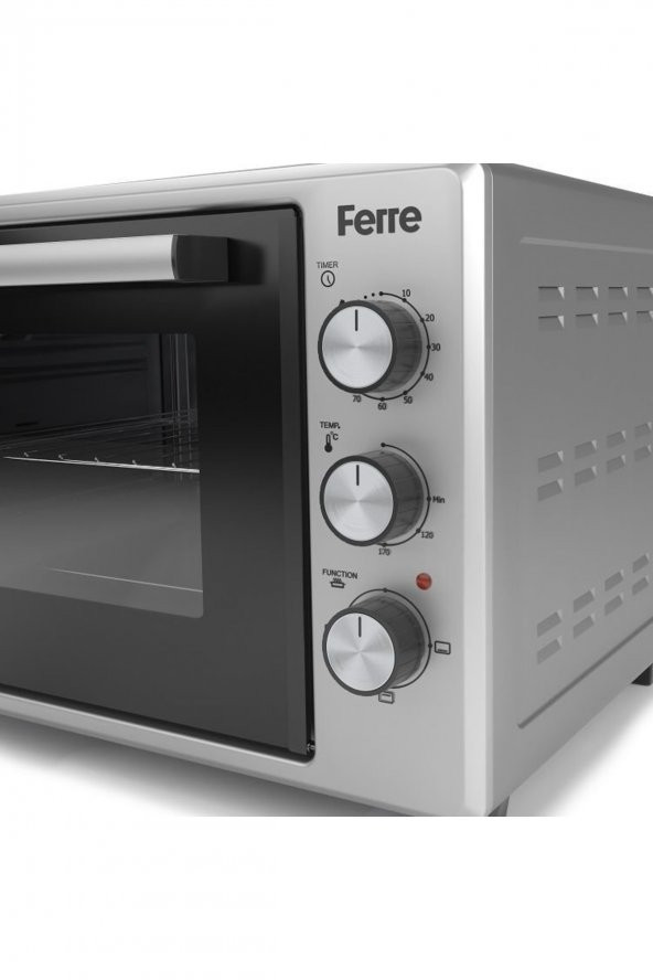 Ferre 35-300-M Gri Mini Fırın - 3