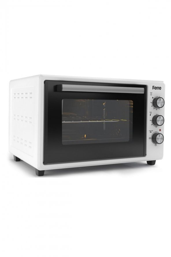 Ferre 35-300-M Beyaz Mini Fırın - 3