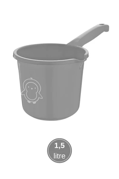 Flosoft Bebek Banyo Maşrapası, Uzun Saplı Oluklu Çok Amaçlı Maşrapa 1,5 litre - Resim 8