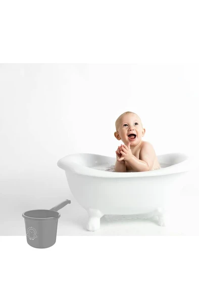 Flosoft Bebek Banyo Maşrapası, Uzun Saplı Oluklu Çok Amaçlı Maşrapa 1,5 litre - Resim 9