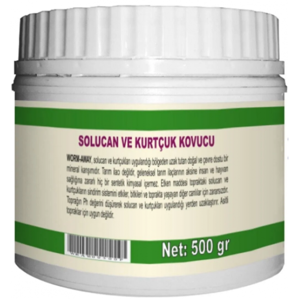 Gardinarium WORM-AWAY / POWDER (Solucan-Kurtçuk Kovucu) 500 gr - 2