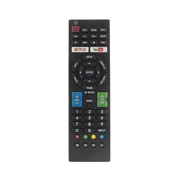 Lcd Led Kumanda Sharp Netflıx Youtube Tuşlu Rm-L1346 - 2