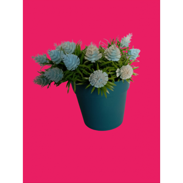 Yapay Çiçek Kozalaklı Boyutları 6 cm X 13 cm - 3
