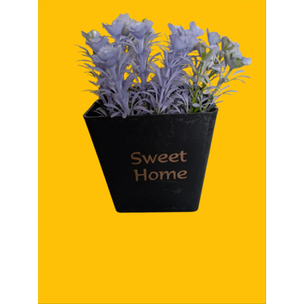 Yapay Çiçek Saksılı Boyutları 7 cm X 14 cm - 2