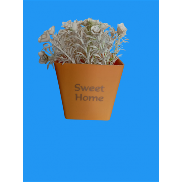 Yapay Çiçek Saksılı Boyutları 7 cm X 14 cm - 3