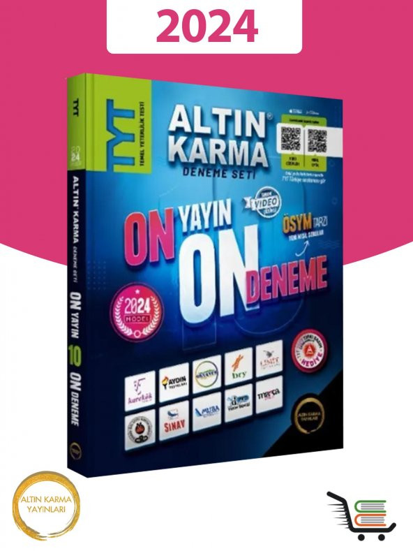 Altın Karma 2024 Tyt 10+1 Karma Deneme - 2