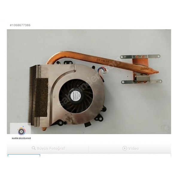 Sony Vaio Pcg 7173L Fan Heatsink Soğutucu Blok