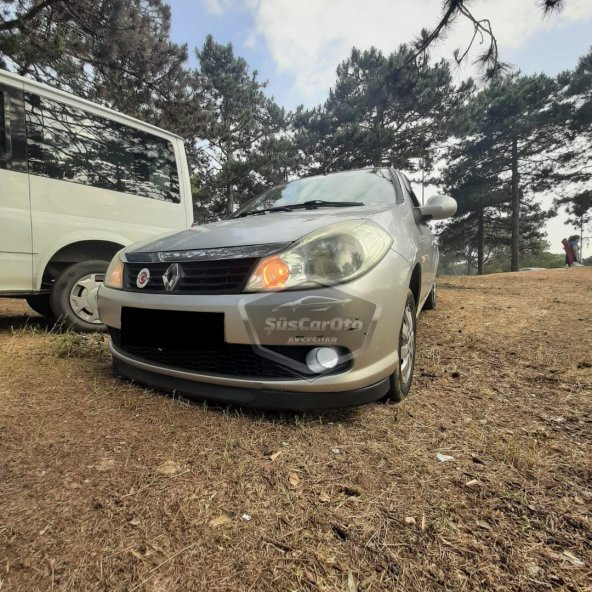 Renault Symbol 2008-2012 Thalia Uyumlu Üniversal Astra H lip Esnek Ön Lip 2 Parça Tampon Altı Dil Karlık Ön Ek - 3