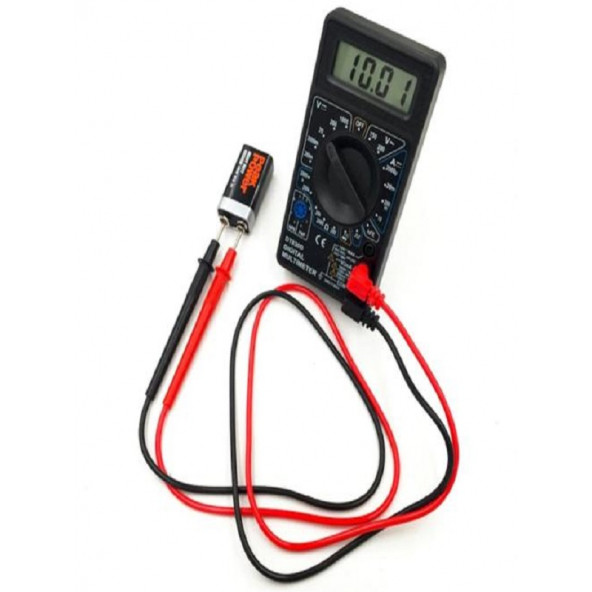 Dijital Ölçü Aleti Avometre Multimetre Elektrik Ölçme El Aleti - 2