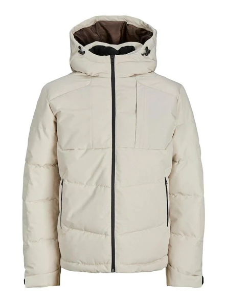 Jack Jones Otıs Derachable Hood Puffer Erkek Mont 12250756