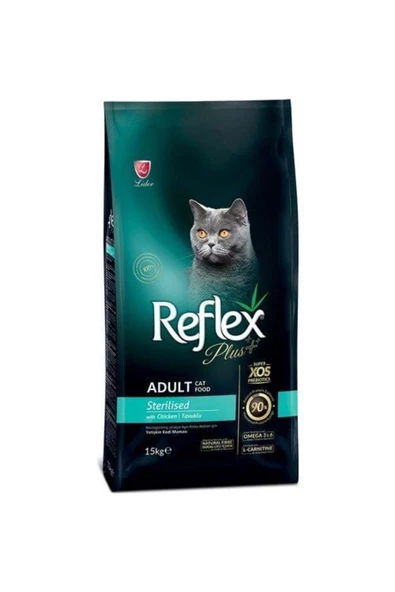 Reflex Plus Sterilised Tavuklu Kısırlaştırılmış Yetişkin Kedi Maması 15 Kg