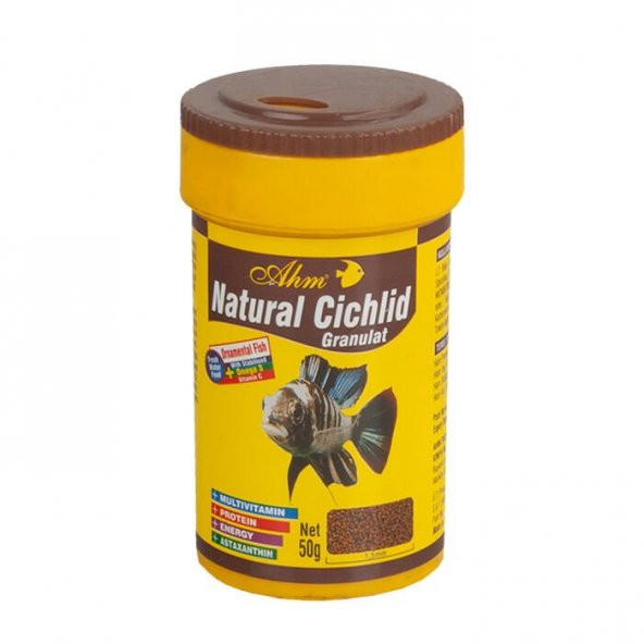 Ahm Natural Cichlid Granulat 100 ml