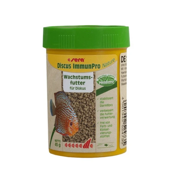 Sera Discus Immun Pro Nature Granül Balık Yemi 100 ml