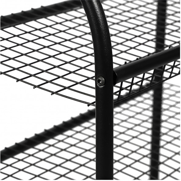 DEKORATİF 3 RAFLI METAL AYAKKABILIK - 3