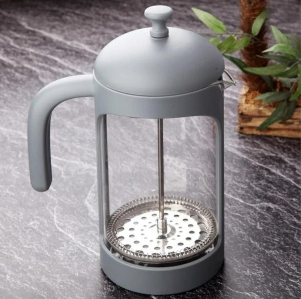 Tohana 1000 Ml French Press Gri THN64606