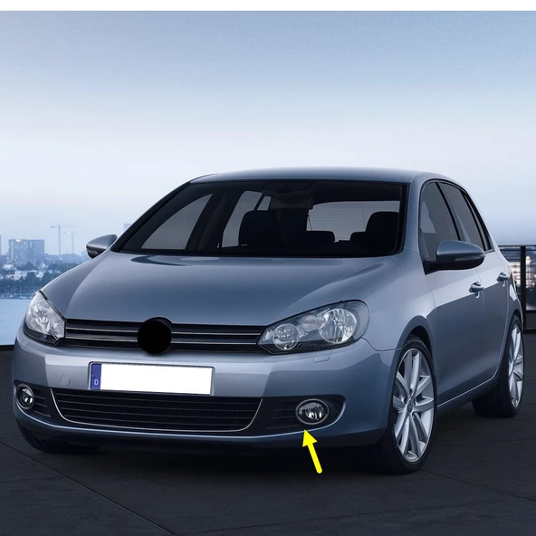 VW Golf 6 2009-2012 Ön Tampon Sol Sis Farı 5K0941699 ürün görseli 1