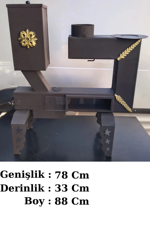 Pelet  Sobası Mini Z Tipi - 2