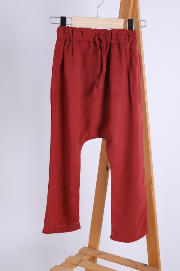 Babyhola Pamuk Bluz Keten Pantolon Kız Çocuk Salaş Takım 1112 - 8
