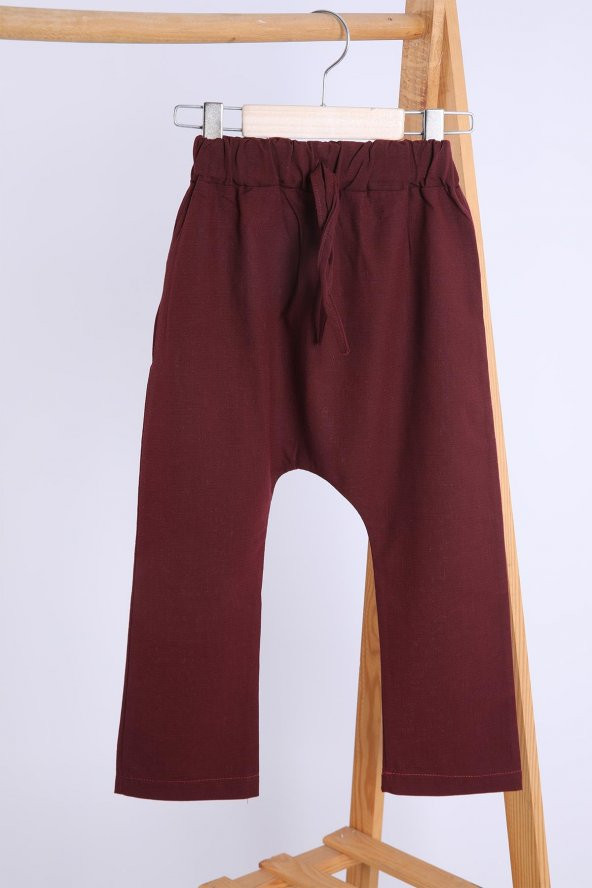 Babyhola Pamuk Bluz Keten Pantolon Kız Çocuk Salaş Takım 1112 - 11