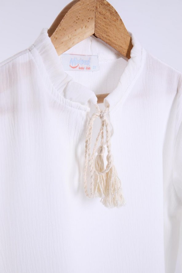 Babyhola Pamuk Bluz Pantolon Kız Erkek Çocuk Takım 1037 - 5