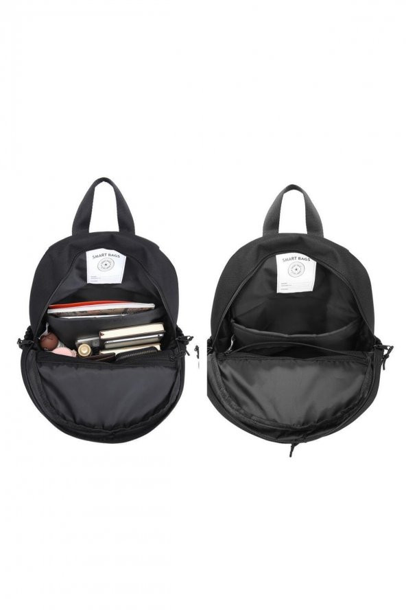 Bagacar Smart Bag 3199 Okul ve Günlük Laptop Bölmeli Sırt Çantası Petrol - 4