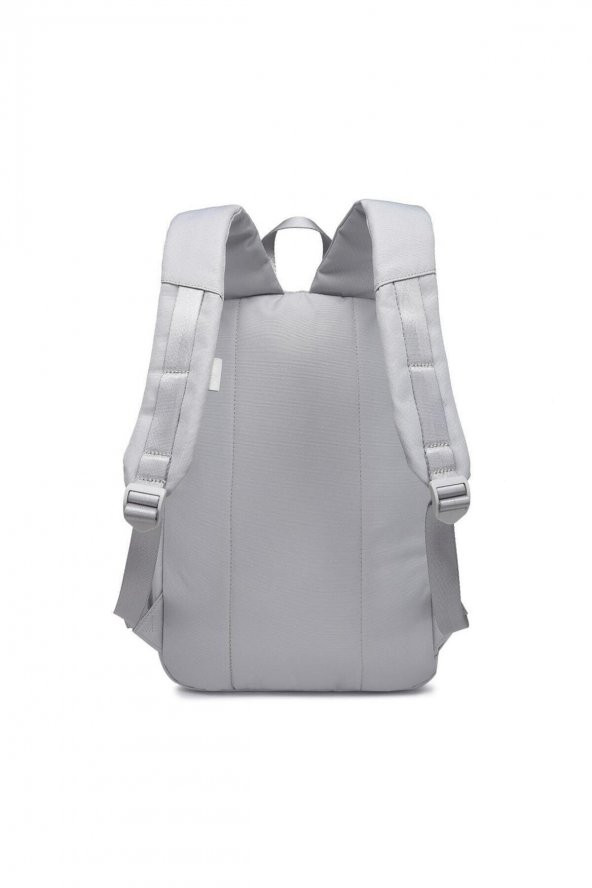 Bagacar Smart Bag 3199 Okul ve Günlük Laptop Bölmeli Sırt Çantası Açık Gri - 2